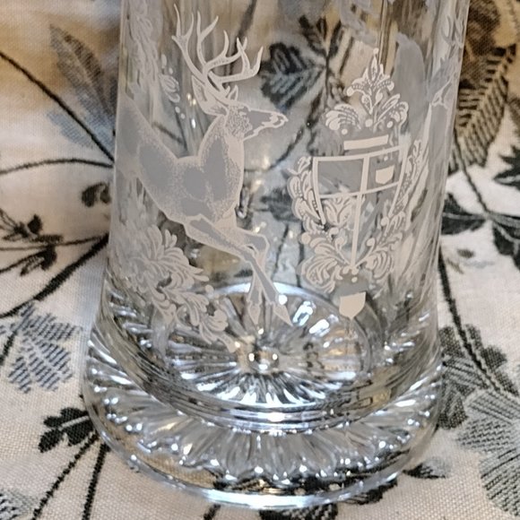 🎬 16oz Majestic Forest Tankard Stein w/Pewter Lid - Picture 11 of 14